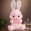 01521e05-b9c1-49ea-be86-dc4299009476 Adorable Long-Eared Rabbit Plush Toy