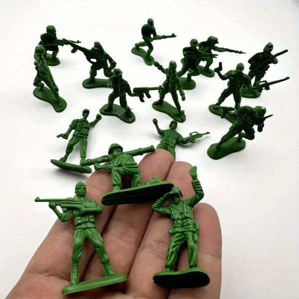 16pcs Simulation Military Model Soldiers