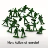 16pcs Simulation Military Model Soldiers