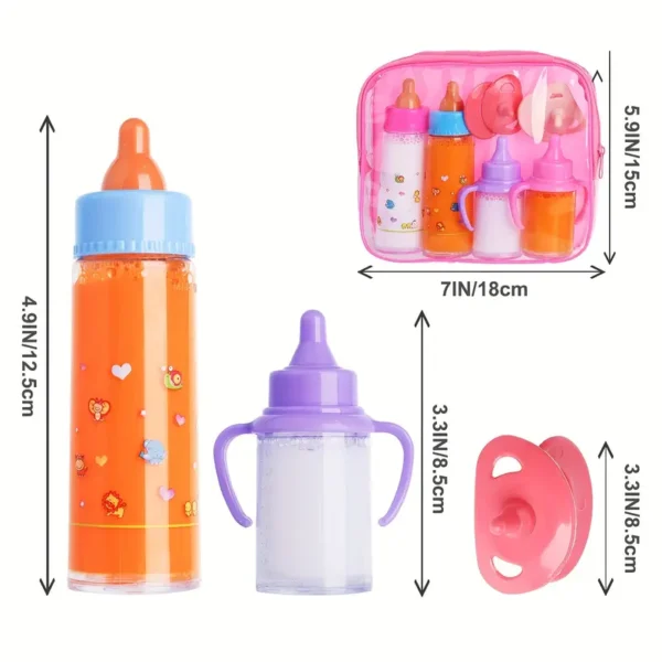 DOLL MEET My Sweet Baby Disappearing Liquid Doll Feeding Set
