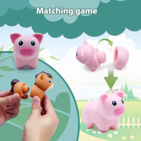 1b724f08-f8a4-4083-80b8-74d8dcdd0133 10pcs Fun Animal Set