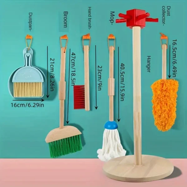 205502bf-b521-491f-8bdf-044134c84c86 Children's Play House Simulation Cleaning Set