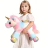 23f3cd97-7272-4bc2-8277-1c70b7674134 60.96 cm Large Rainbow Unicorn Plush Toy