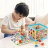 Wooden Activity Cube