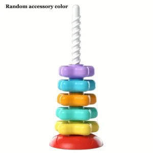 86e55ca0-023e-424a-b1aa-2aa35d0b7c7a Colorful Rainbow Star Rotating Tower