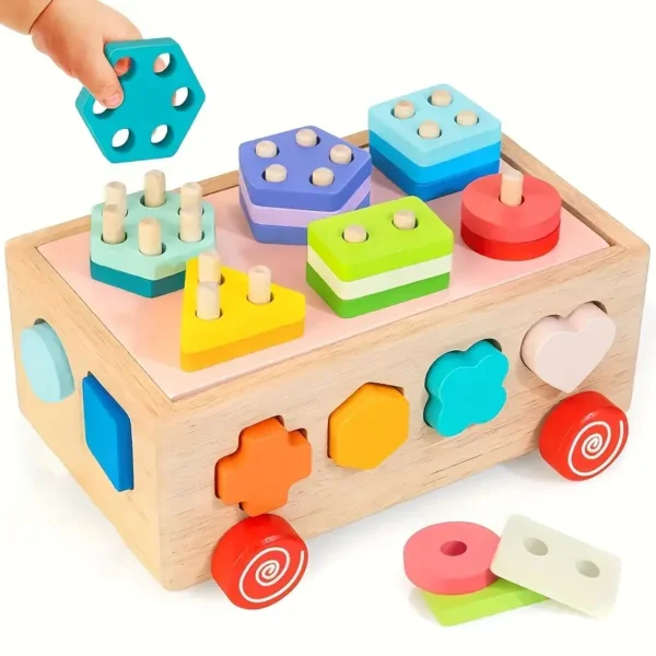 a6620b67-85d3-40a8-8ae2-7549bb119bce Wooden Shape Sorter Car Toy