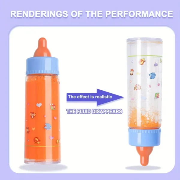 DOLL MEET My Sweet Baby Disappearing Liquid Doll Feeding Set