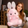 b57f37d7-2690-4118-aec9-49347a060ccc Adorable Long-Eared Rabbit Plush Toy