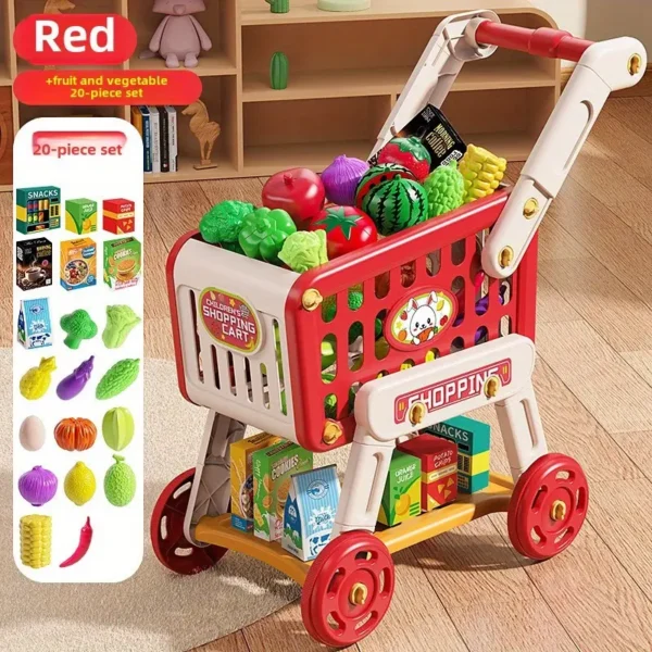 Shopping Cart Set of 20pcs for Children