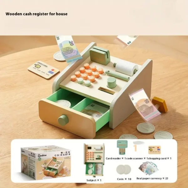 d7fdfdaa4076434494994b7e69208002-goods Boy Girl Playing Home Cash Register Set