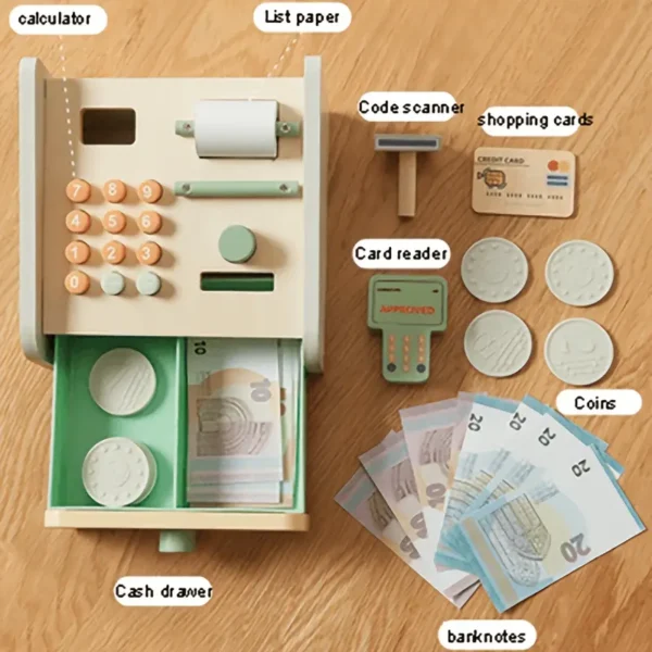 e11d4881-d0e8-4ed1-9981-ea9f8ce4a7b4 Boy Girl Playing Home Cash Register Set